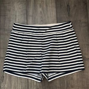 J. Crew striped shorts